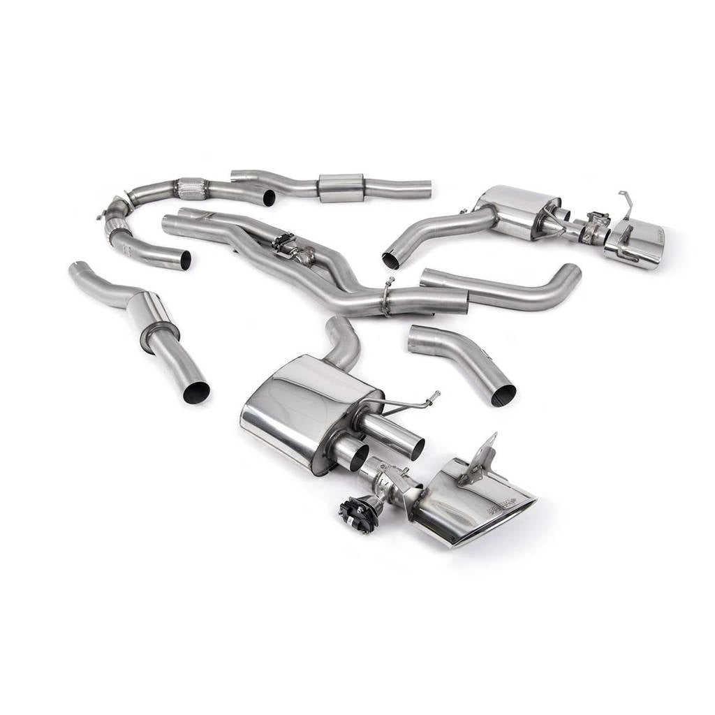 MILLTEK SSXAU942 Cat-back AUDI RS6 C8 4.0 V8 bi-turbo (Non OPF/GPF) 2020 - 2022 Photo-0