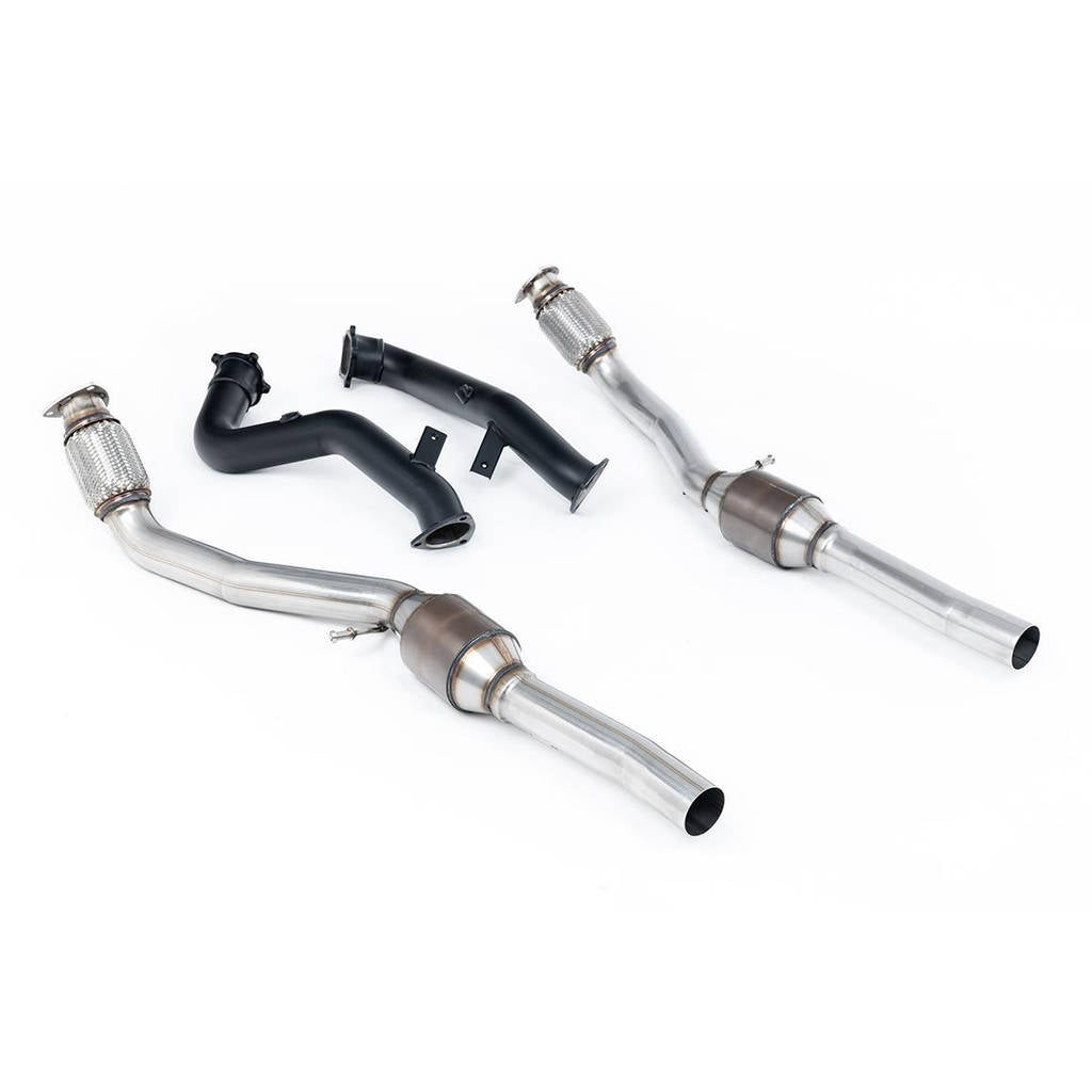 MILLTEK SSXAU953 Hi-Flow Sports Cats AUDI S8 D4 4.0 TFSI quattro Tiptronic 2013 - 2018 Photo-0