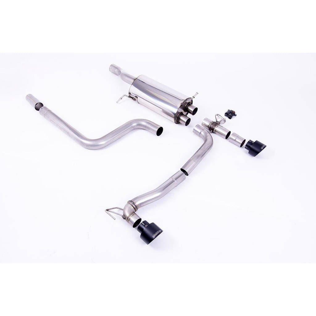 MILLTEK SSXFD364 Cat-back 100mm GT100B FORD Fiesta Mk8 ST 1.5 EcoBoost 200PS (Post Sept 2020 Models Only) 2020 - 2022 Photo-0