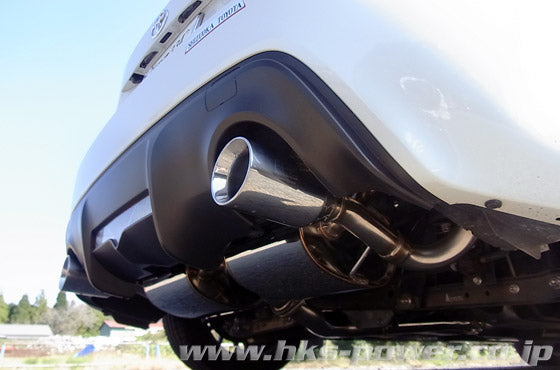HKS 32018-AT041 Exhaust System LEGAMAX SPORTS S-Tail for TOYOTA 86/SUBARU BRZ Photo-1