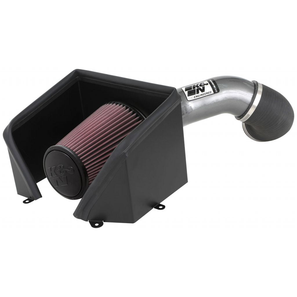K&N 77-3103KC Performance Air Intake System PERF. INTAKE KIT; CHEVY SIL 2500/3500 HD V8-6.6L F/I, 2020-2021 Photo-0
