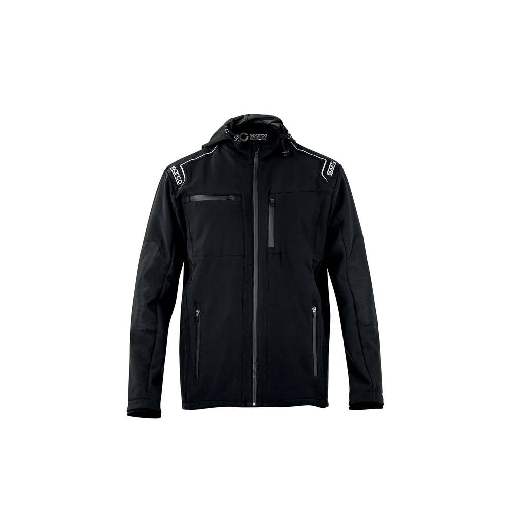 SPARCO 02404BM2M SEATTLE softshell jacket, navy blue, size M Photo-1
