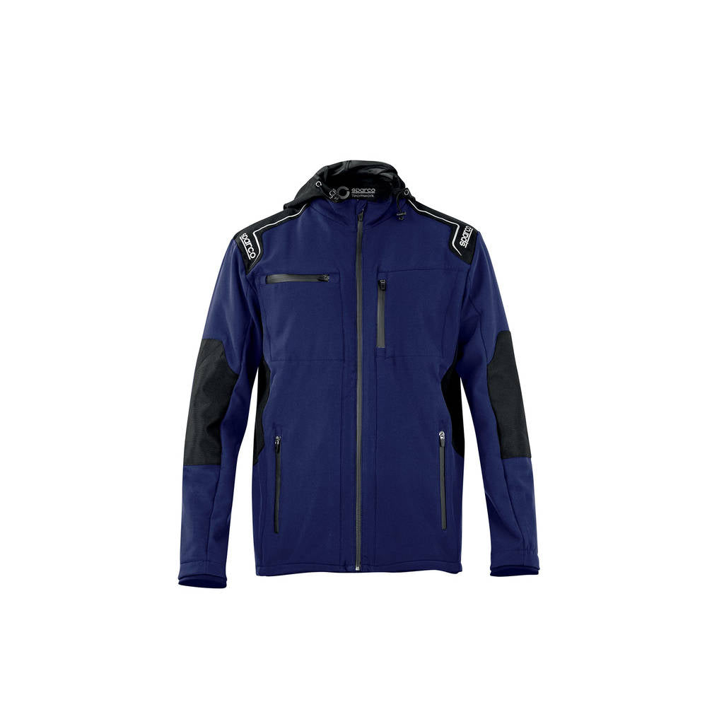 SPARCO 02404BM2M SEATTLE softshell jacket, navy blue, size M Photo-2