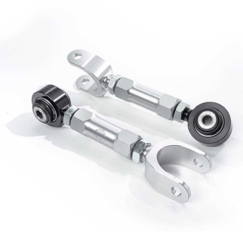 UNPLUGGED PERFORMANCE UP-M3MY-314-1.1 Rear Billet Adjustable Toe Arms (Sealed Bushing Version) for TESLA Model 3 / Model Y Photo-3