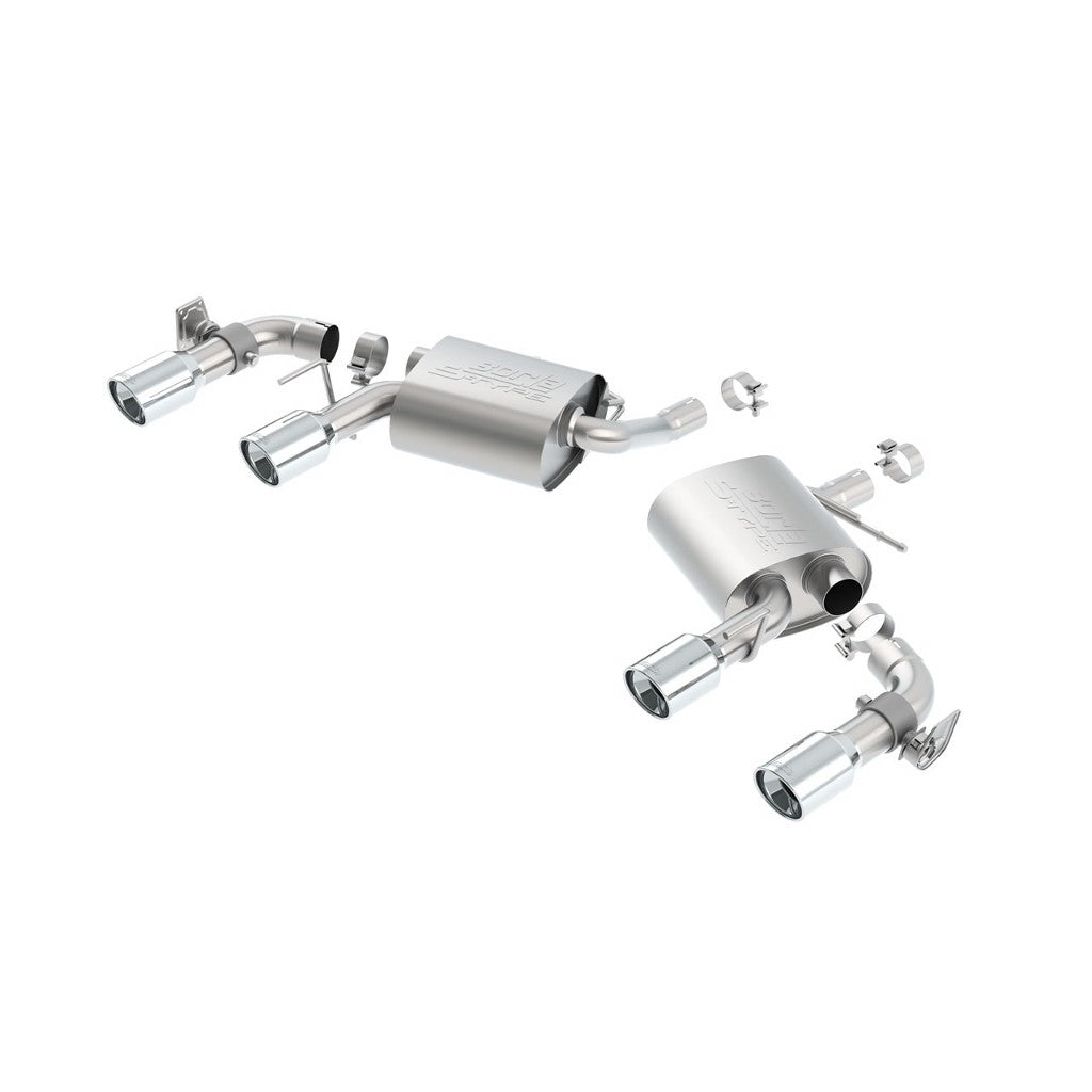 BORLA 11930 Axle-Back System CAMARO LT '16-'21 3.6L V6 AT/MT RWD Photo-0