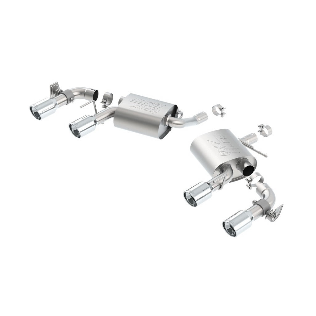 BORLA 11931 Axle-Back System CAMARO LT '16-'21 3.6L V6 AT/MT RWD Photo-0