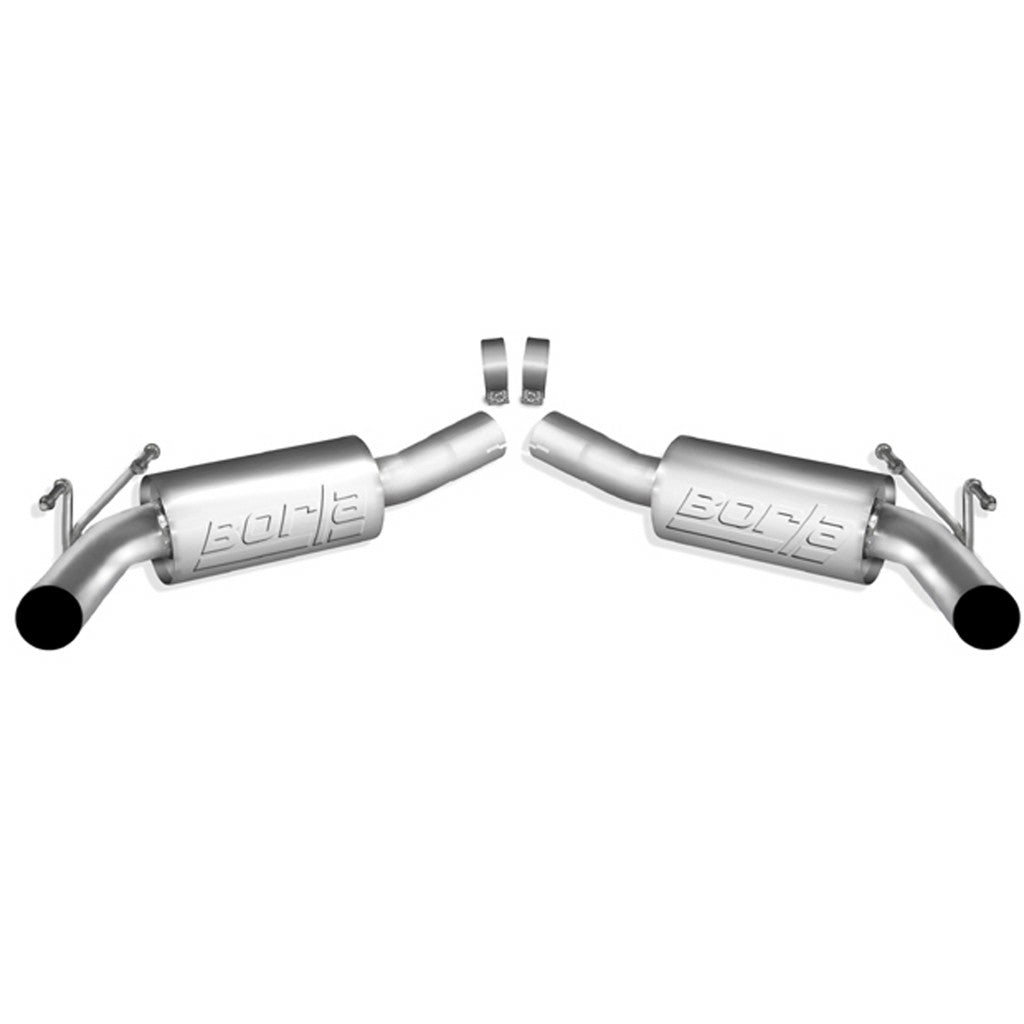 BORLA 11801 Axle-Back System CAMARO '10-'13 6.2L V8 AT/MT RWD Photo-0