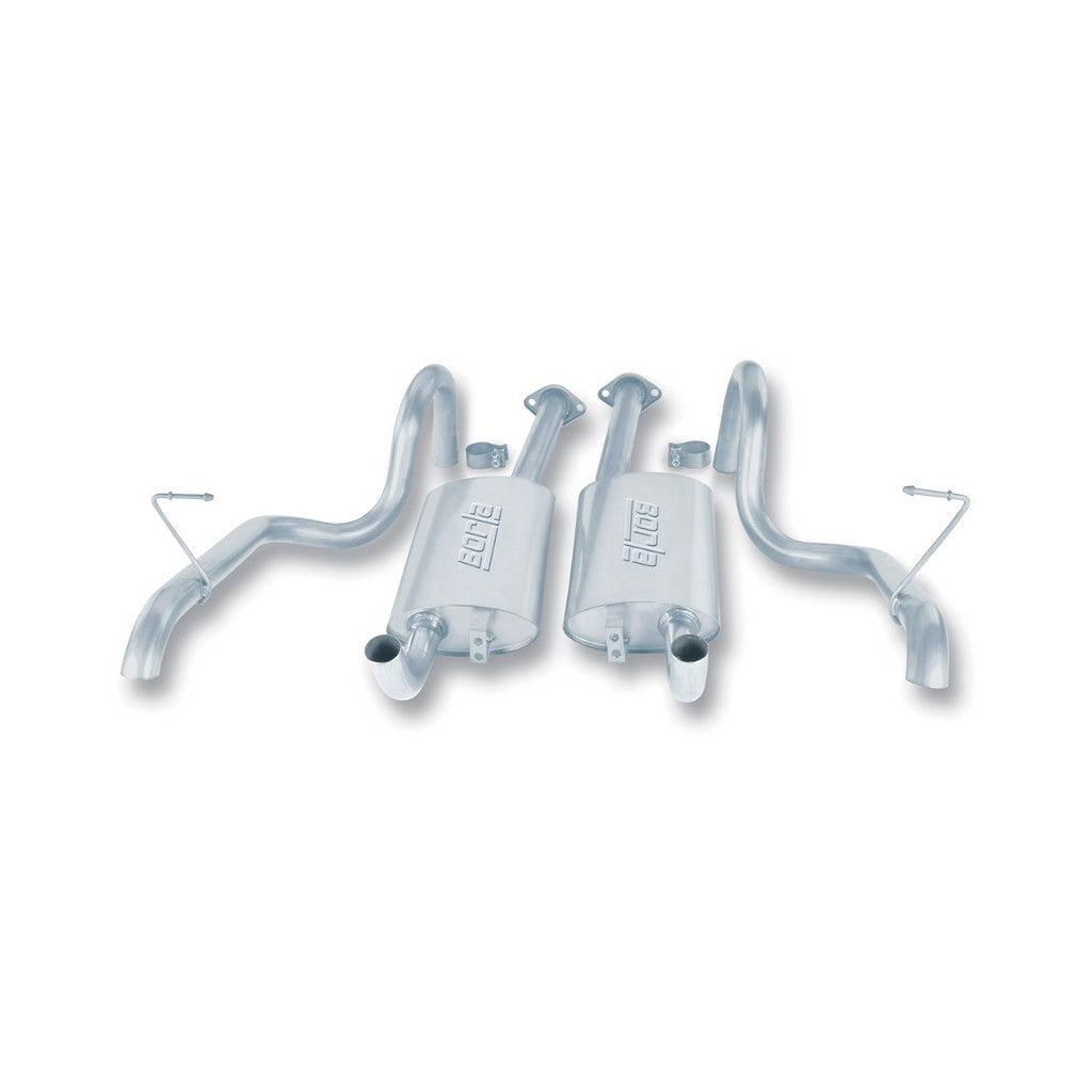 BORLA 14139 Cat-Back™ System MUST GT 87-93 5.0L V8 AT/MT RWD Photo-0