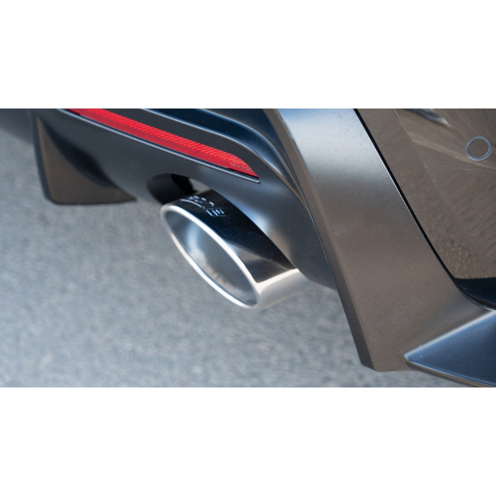 BORLA 140826 Exhaust System Cat-Back 3", ATAK (Bright Chrome Tips) for TOYOTA Supra GR (A90 / A91) 2020-2025 Photo-2