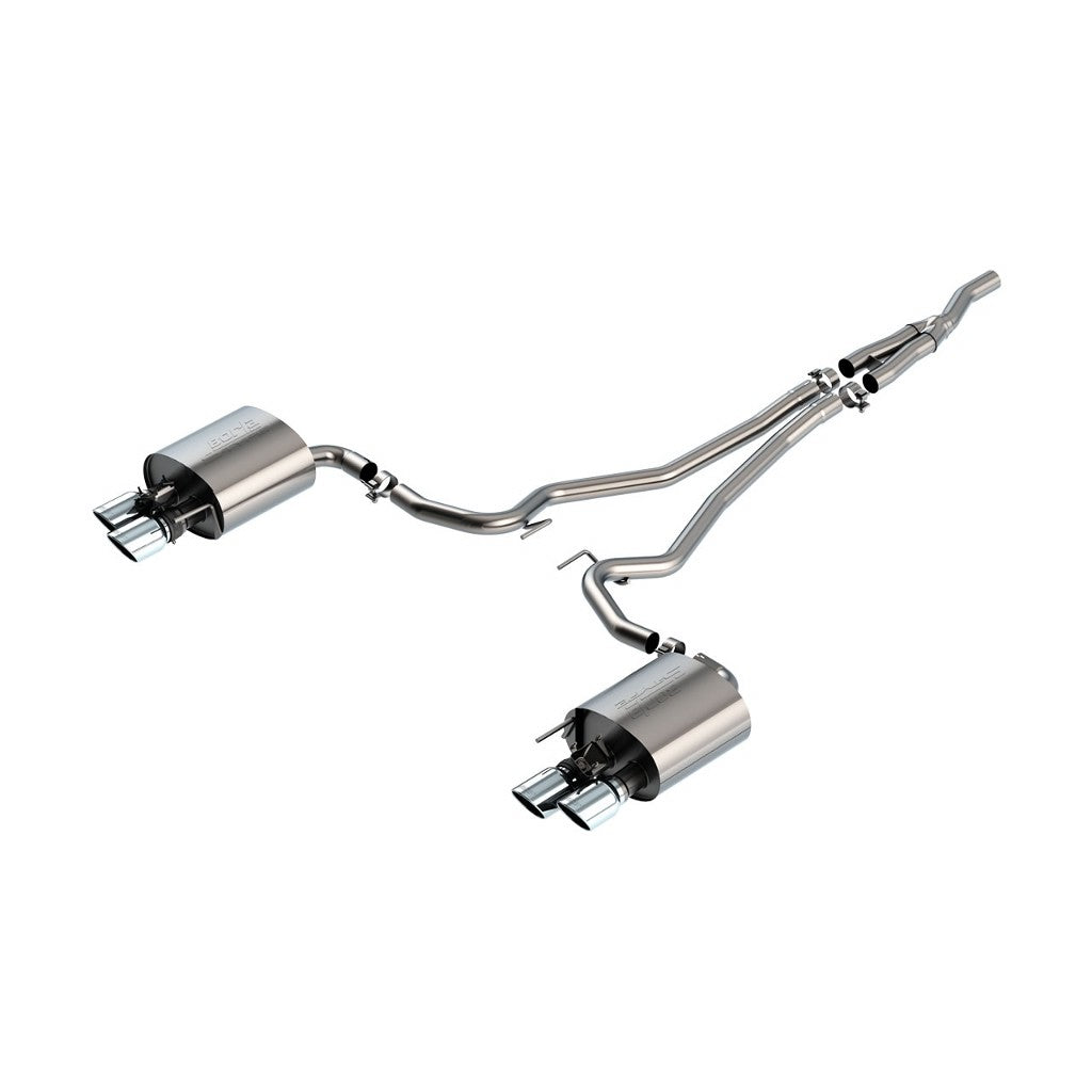 BORLA 140827 Cat-Back™ System MUST '19-'21 2.3L ECOBOOST AT/MT RWD Photo-0