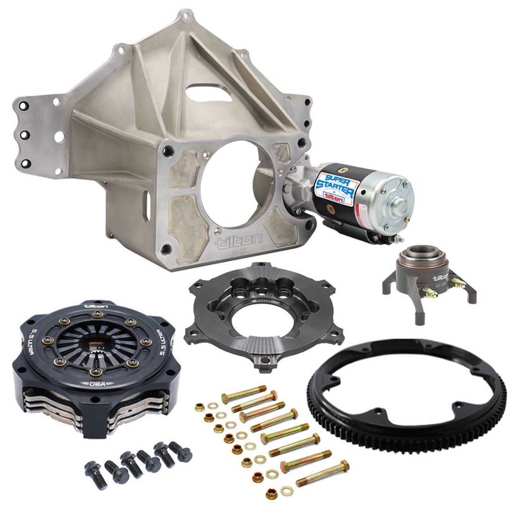 TILTON 52-61620 BELLHOUSING KIT, CHEVY (E), MAG, 99T, 5.5 ULTRA, 2 DISC, 26-SP Photo-0