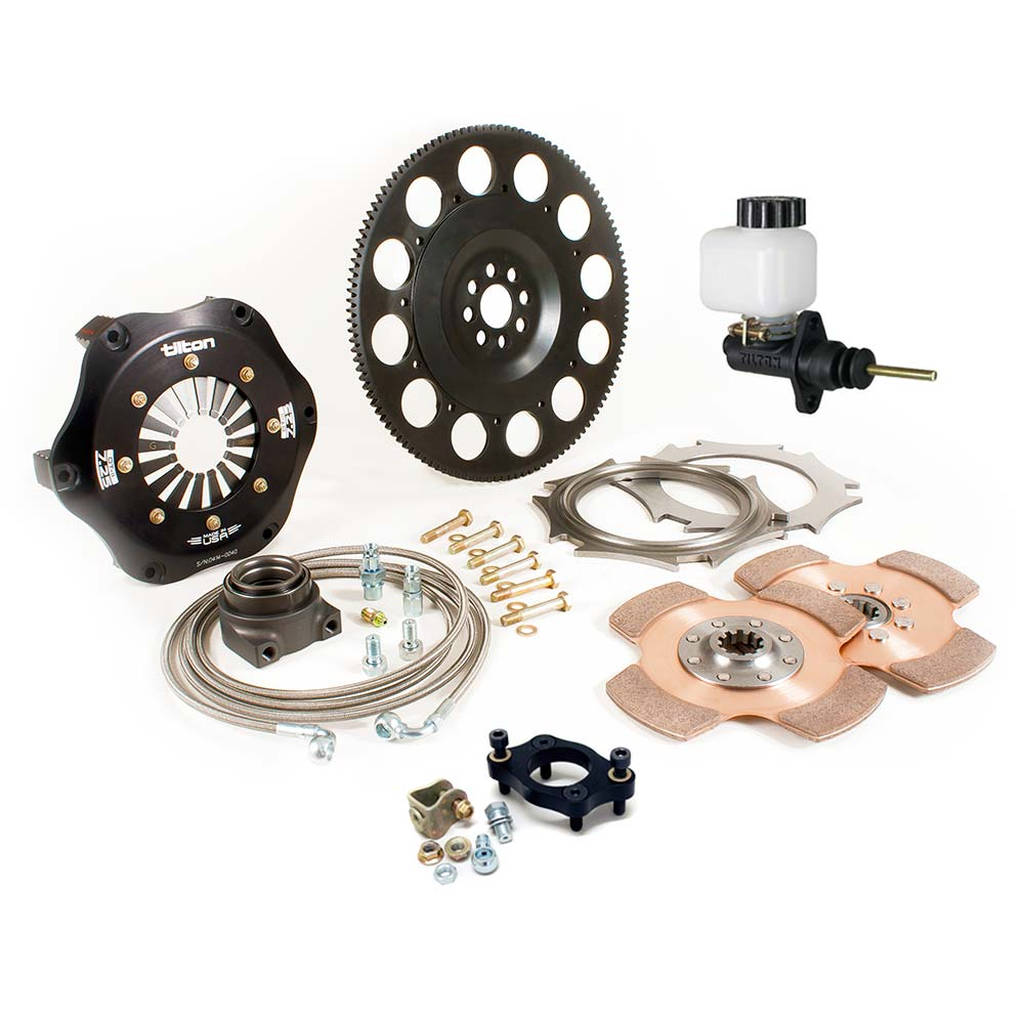 TILTON 56-309-KIT CFA, HONDA K20/K24, 7.25", CERAM, 2 PL, (910 LB-FT) INCLUDES 61-7770 HRB KIT Photo-0