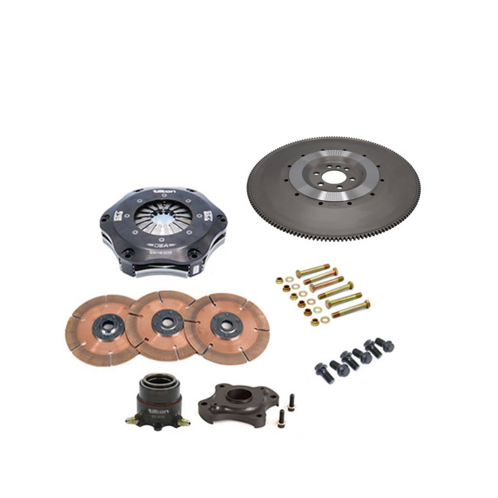 TILTON 56-805 CFA, CORVETTE C5, 7.25", CARBON, 3 PL Photo-0