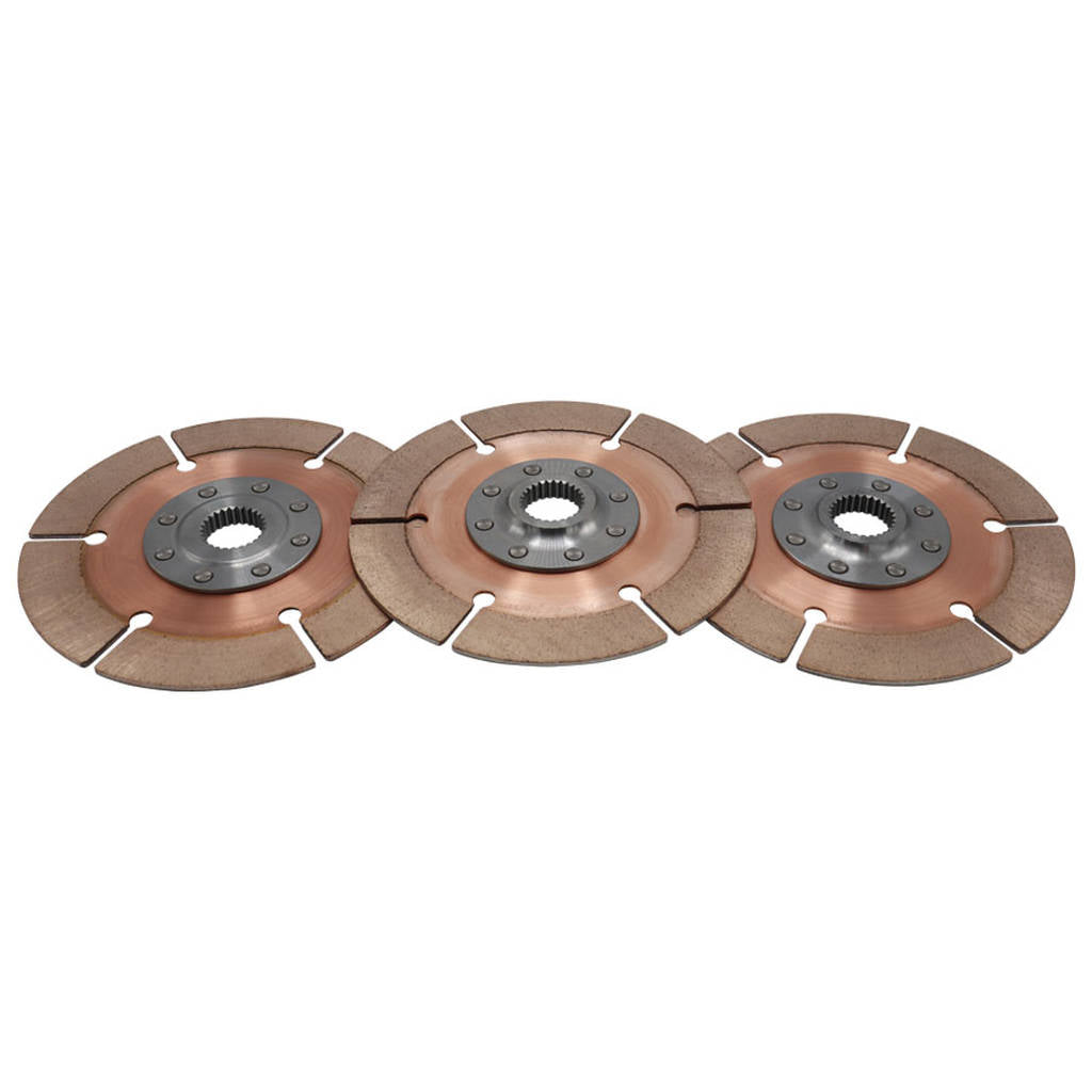 TILTON 64185-4-VTV-30 DISC PACK, METAL, 7.25", 8 RVT, 3 PL, 1X23 Photo-0