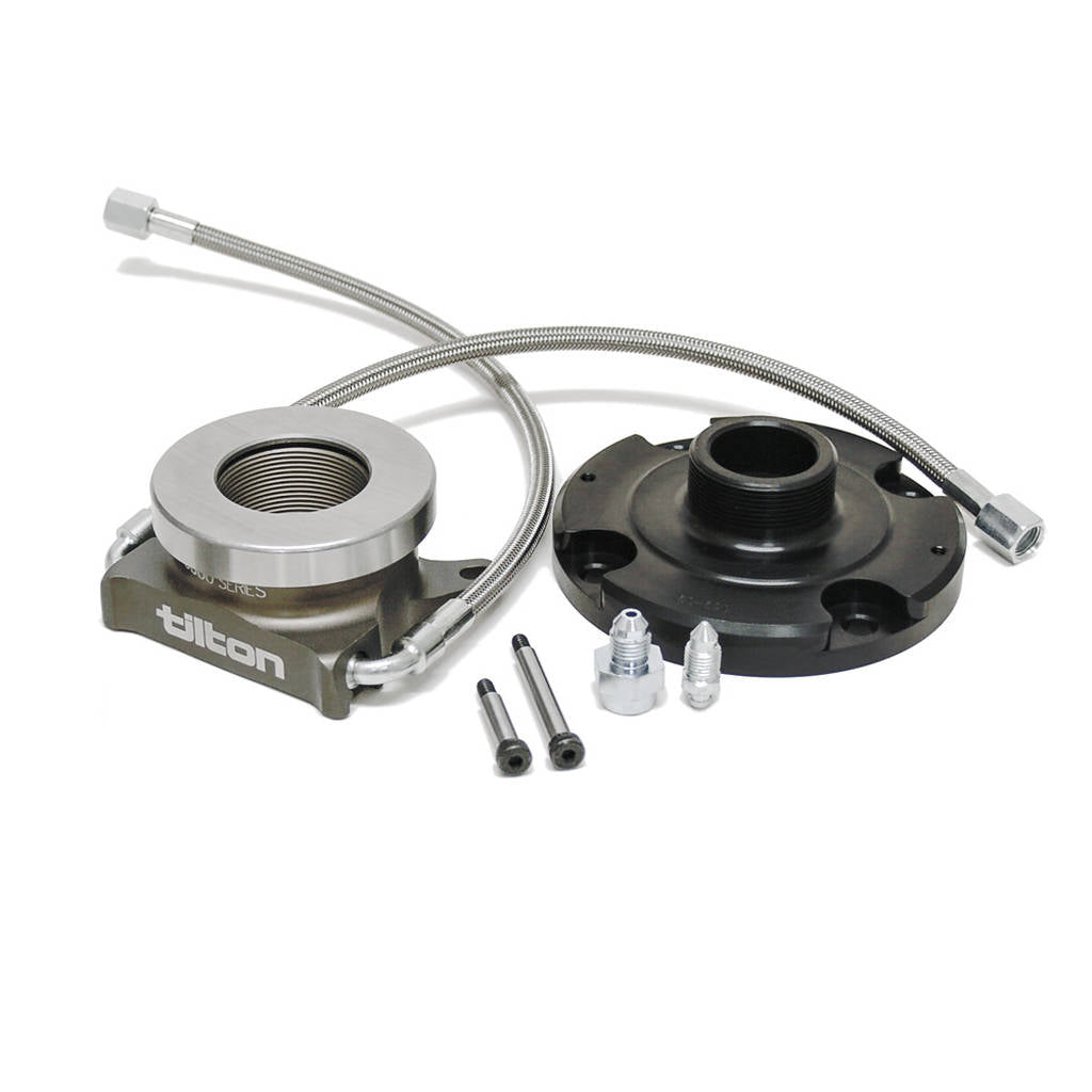 TILTON 60-6106 HYDR REL BRG, 6000-SERIES, FLAT FACE, ADJ, CHEVY SB/BB, TREMEC TKO/TKX/500/600 Photo-0