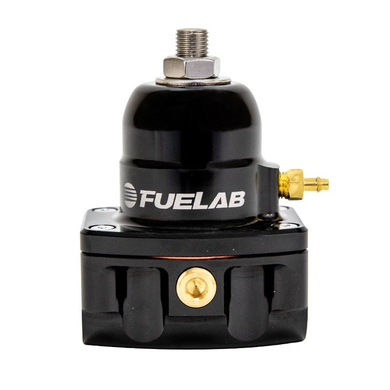 FUELAB 59503-1-L Ultralight Fuel Pressure Regulator Carbureted (1-3 psi, 8AN-In, 6AN-Out) Photo-0