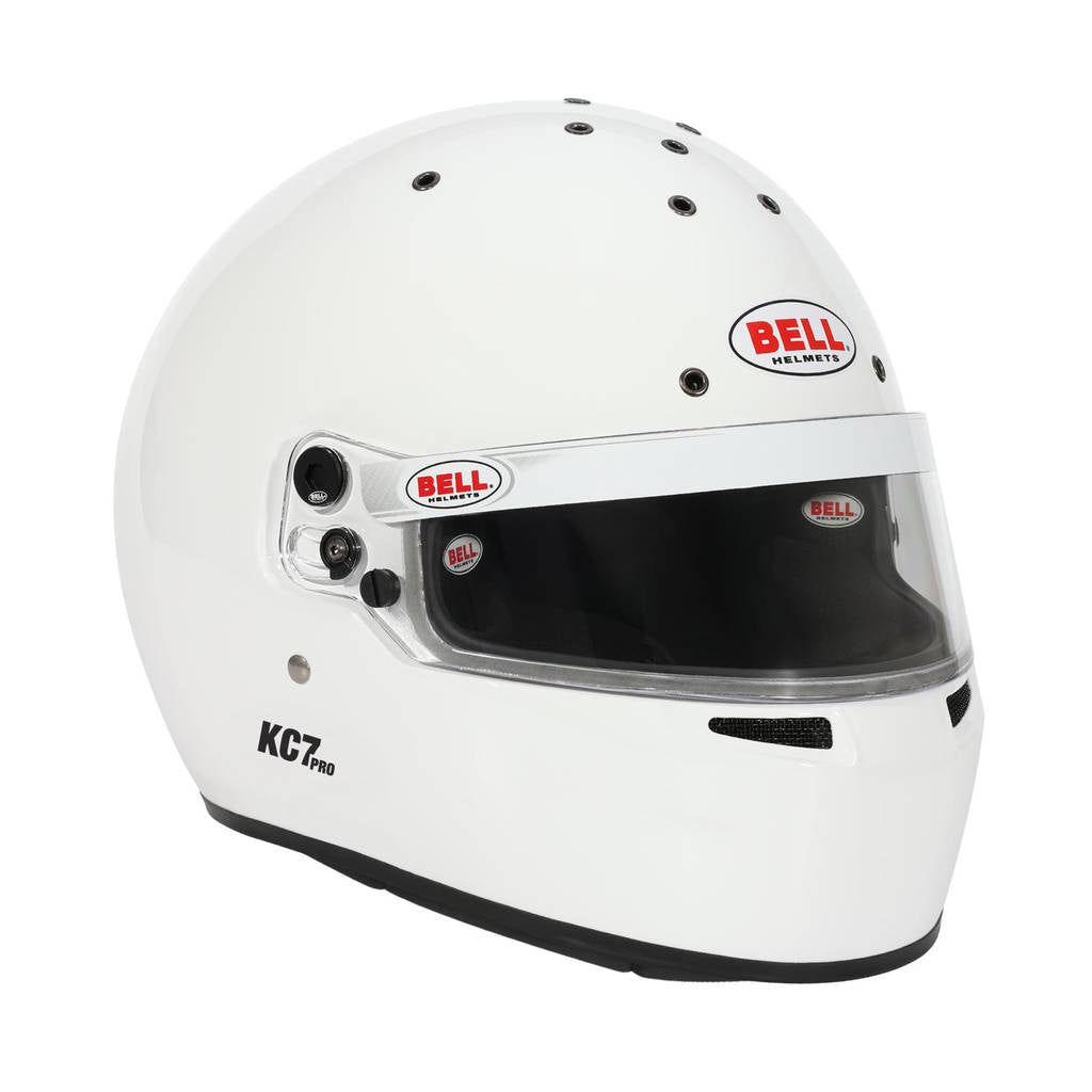 BELL 1311006 Karting helmet KC7-CMR (CIK, CMR2016), white, size 57 Photo-6