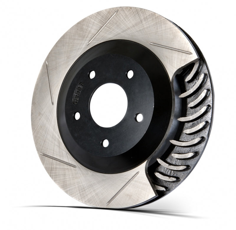STOPTECH 82.874.6D00.51 BBK 1PC ROTOR, FRONT SLOTTED 380X35/ST65 BLACK TOYOTA LAND CRUISER 2008+ Photo-2