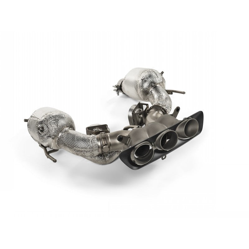 AKRAPOVIC S-FE/T/2 Slip-On Race Line (Titanium) for FERRARI 296 GTB/GTS 2023+ Photo-0