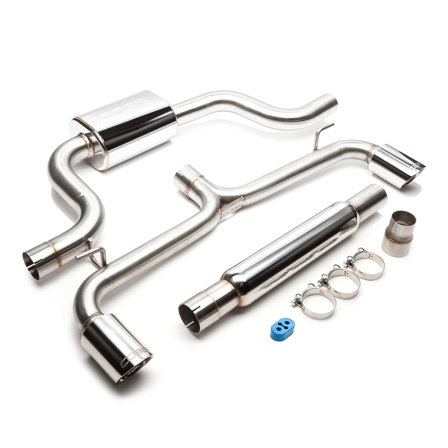 COBB 5V2110 VW Cat-back Exhaust GTI (Mk7.5) 2018-2020 USDM Photo-0