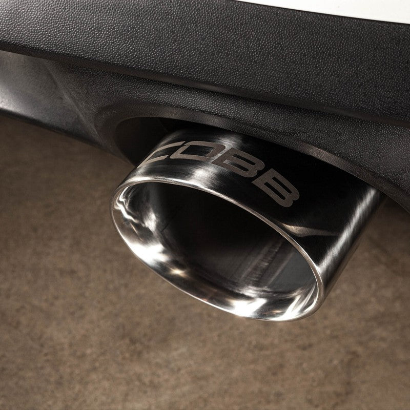 COBB 5V4100 Cat-Back Exhaust Systems STAINLESS STEEL for VOLKSWAGEN Golf GTI (MK8) 2022- Photo-7