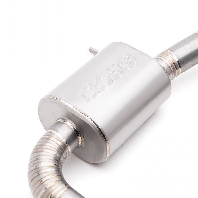 COBB 5V4160 Cat-Back Exhaust Systems TITANIUM for VOLKSWAGEN Golf GTI (MK8) 2022- Photo-1