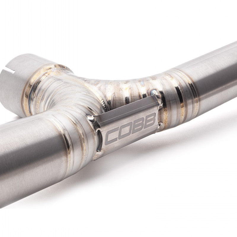 COBB 5V4160 Cat-Back Exhaust Systems TITANIUM for VOLKSWAGEN Golf GTI (MK8) 2022- Photo-3