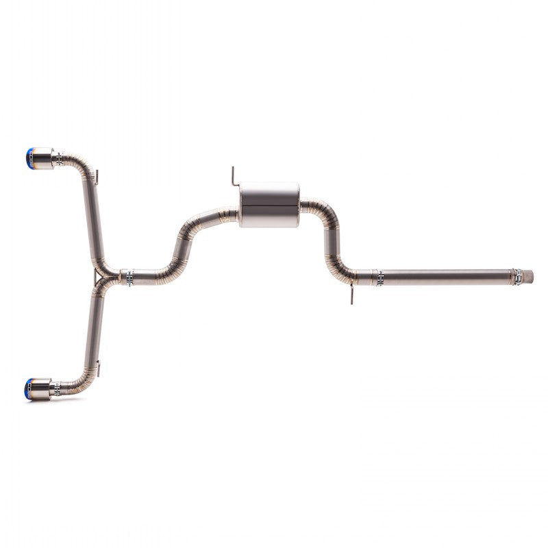 COBB 5V4160 Cat-Back Exhaust Systems TITANIUM for VOLKSWAGEN Golf GTI (MK8) 2022- Photo-6