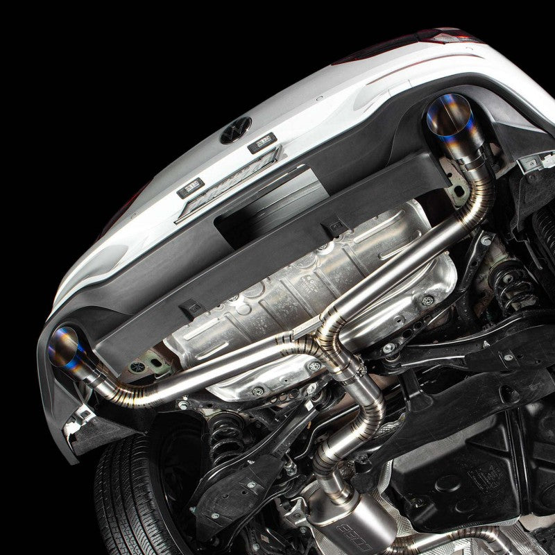 COBB 5V4160 Cat-Back Exhaust Systems TITANIUM for VOLKSWAGEN Golf GTI (MK8) 2022- Photo-8
