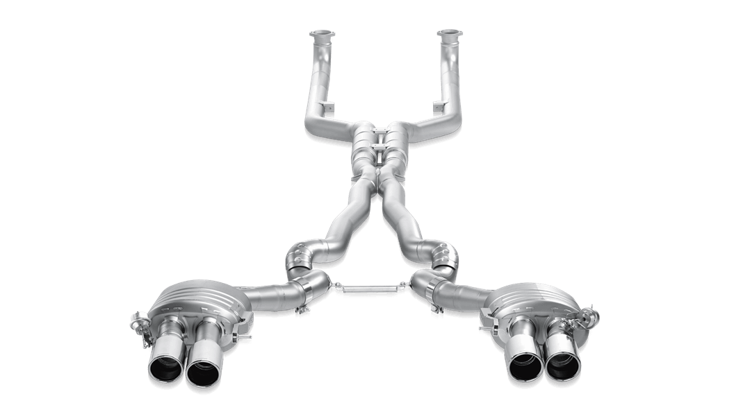 AKRAPOVIC ME-BM/T/6H Evolution Line (Titanium) BMW M6 Gran Coupé (F06) 2013-2018 EC Approval Photo-3