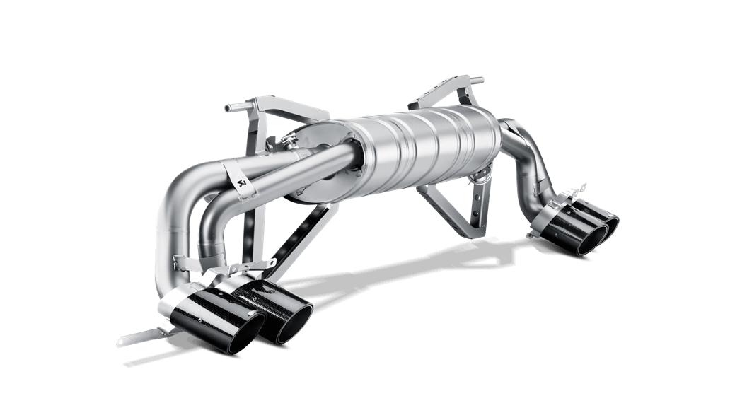 AKRAPOVIC M-LA/T/4 Slip-On Line (Titanium) 570-4 LAMBORGHINI Gallardo LP 570-4 Coupé/Spyder 2010-2014 Photo-0