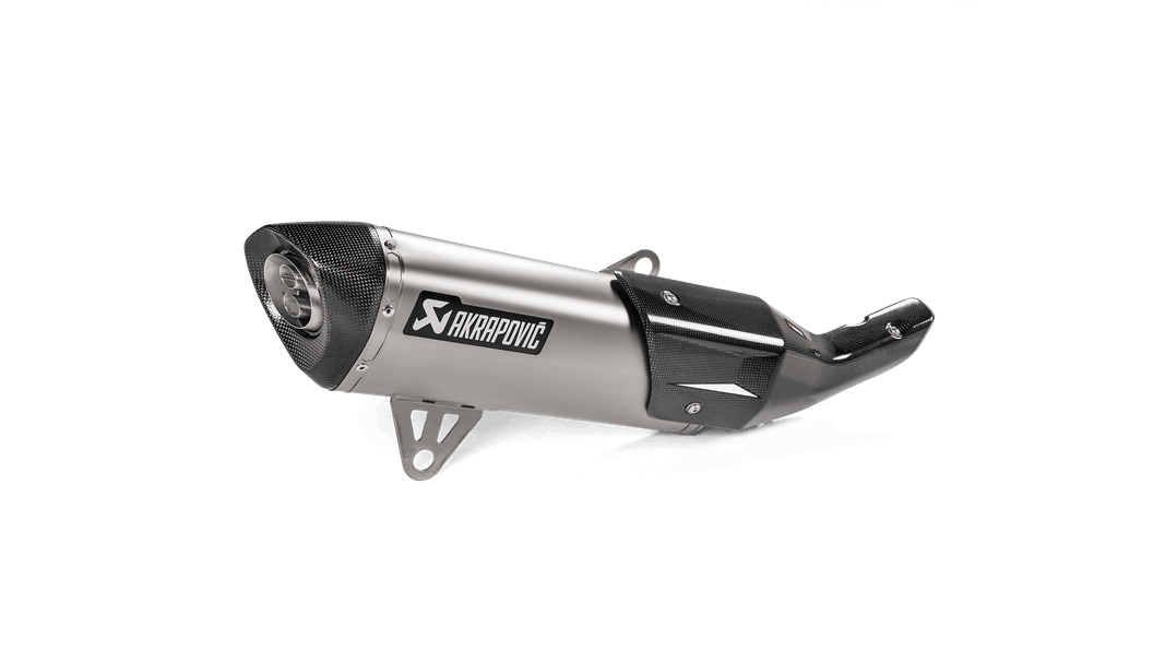 AKRAPOVIC S-B4SO2-HRT Slip-On Line for BMW C 400 X / C 400 GT 2019+ Photo-0