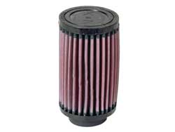 K&N RU-0210 UNIVERSAL Clamp-On Air Filter 1-11/16"FLG, 3"OD, 5"H Photo-0