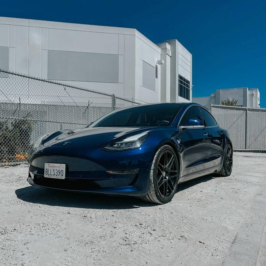 UNPLUGGED PERFORMANCE UP-M3MY-357-4.1 Spare Wheel UP x BBS Flugplatz (FP) 20x9+32 Satin Asteroid Graphite 1pc for TESLA Model 3 / Y Photo-2