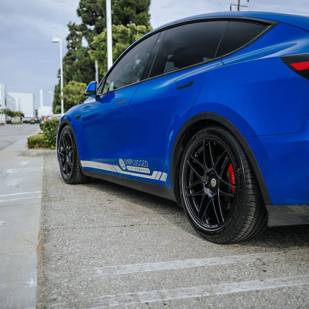UNPLUGGED PERFORMANCE UP-M3MY-357-4.1 Spare Wheel UP x BBS Flugplatz (FP) 20x9+32 Satin Asteroid Graphite 1pc for TESLA Model 3 / Y Photo-15