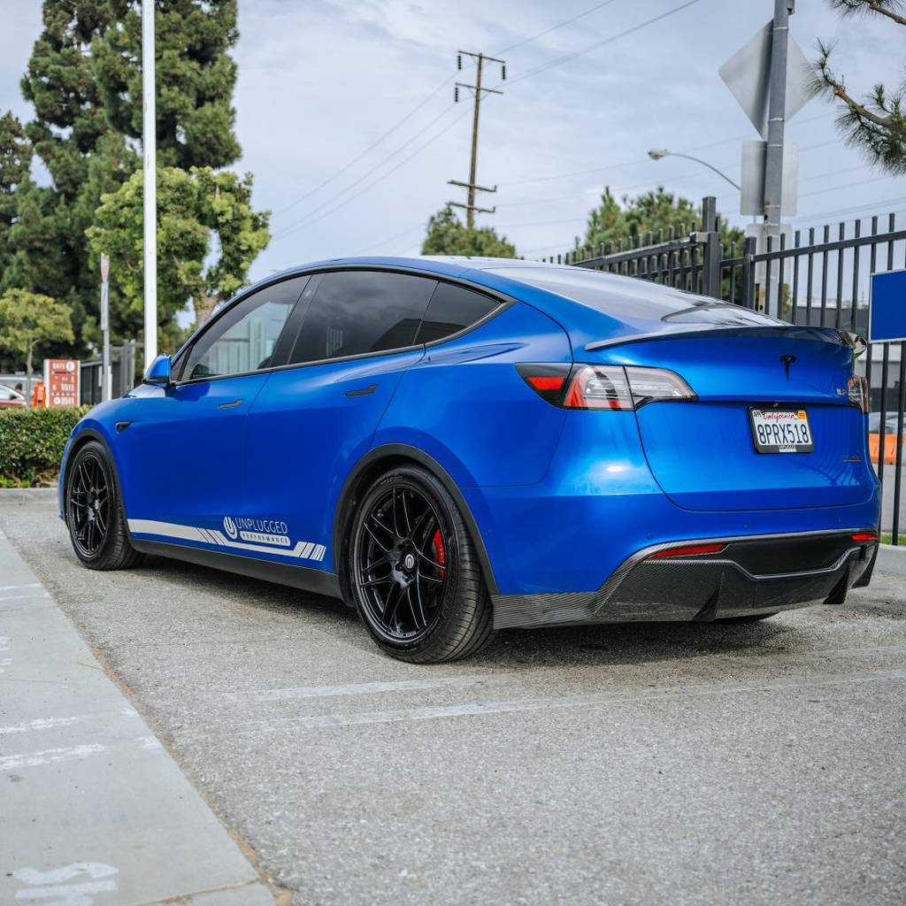 UNPLUGGED PERFORMANCE UP-M3MY-357-4.1 Spare Wheel UP x BBS Flugplatz (FP) 20x9+32 Satin Asteroid Graphite 1pc for TESLA Model 3 / Y Photo-17