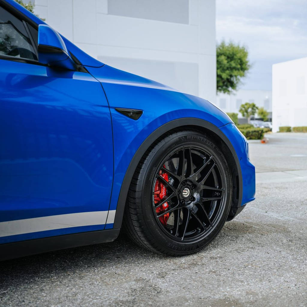 UNPLUGGED PERFORMANCE UP-M3MY-357-4.1 Spare Wheel UP x BBS Flugplatz (FP) 20x9+32 Satin Asteroid Graphite 1pc for TESLA Model 3 / Y Photo-18