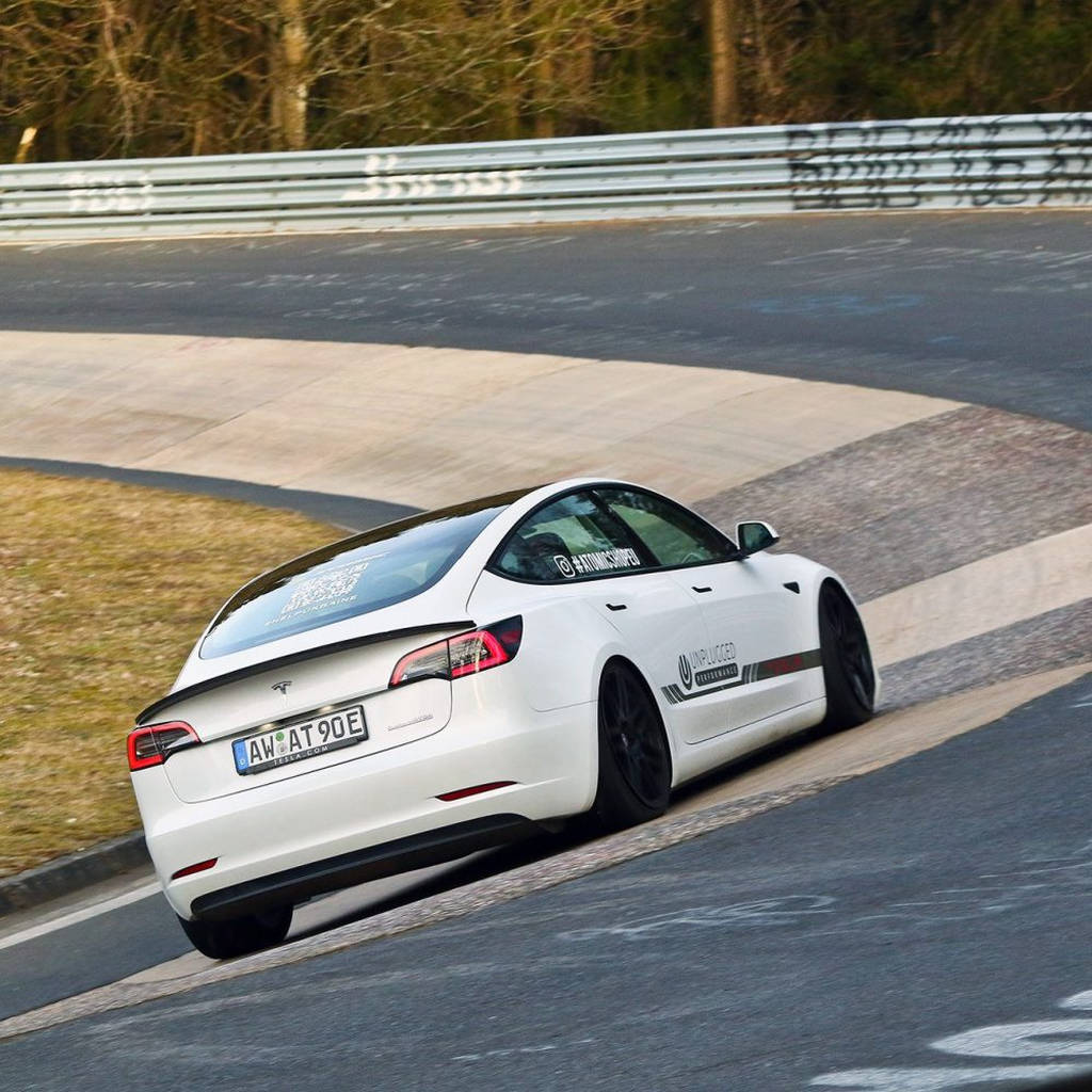 UNPLUGGED PERFORMANCE UP-M3MY-357-4.1 Spare Wheel UP x BBS Flugplatz (FP) 20x9+32 Satin Asteroid Graphite 1pc for TESLA Model 3 / Y Photo-21