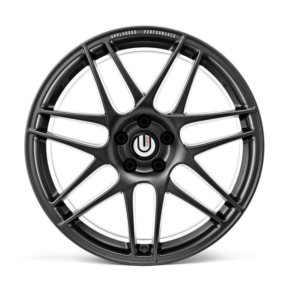 UNPLUGGED PERFORMANCE UP-M3MY-357-4.1 Spare Wheel UP x BBS Flugplatz (FP) 20x9+32 Satin Asteroid Graphite 1pc for TESLA Model 3 / Y Photo-25