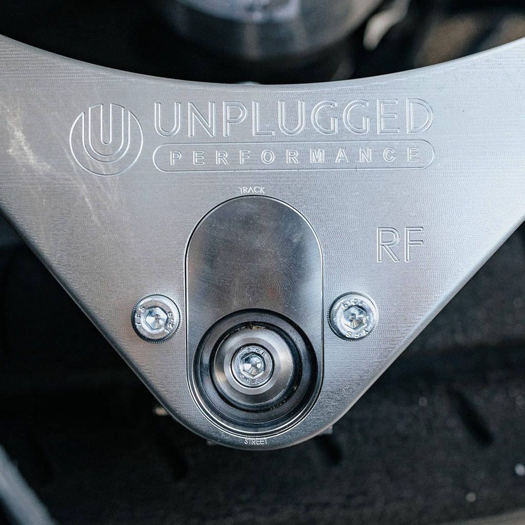 UNPLUGGED PERFORMANCE UP-MS2-102-1.1 Billet Adjustable Front Upper Control Arm Set-Ultimate Edition (FUCA) (Fits Model S 2021+) for TESLA Model S2 2021+ Photo-3