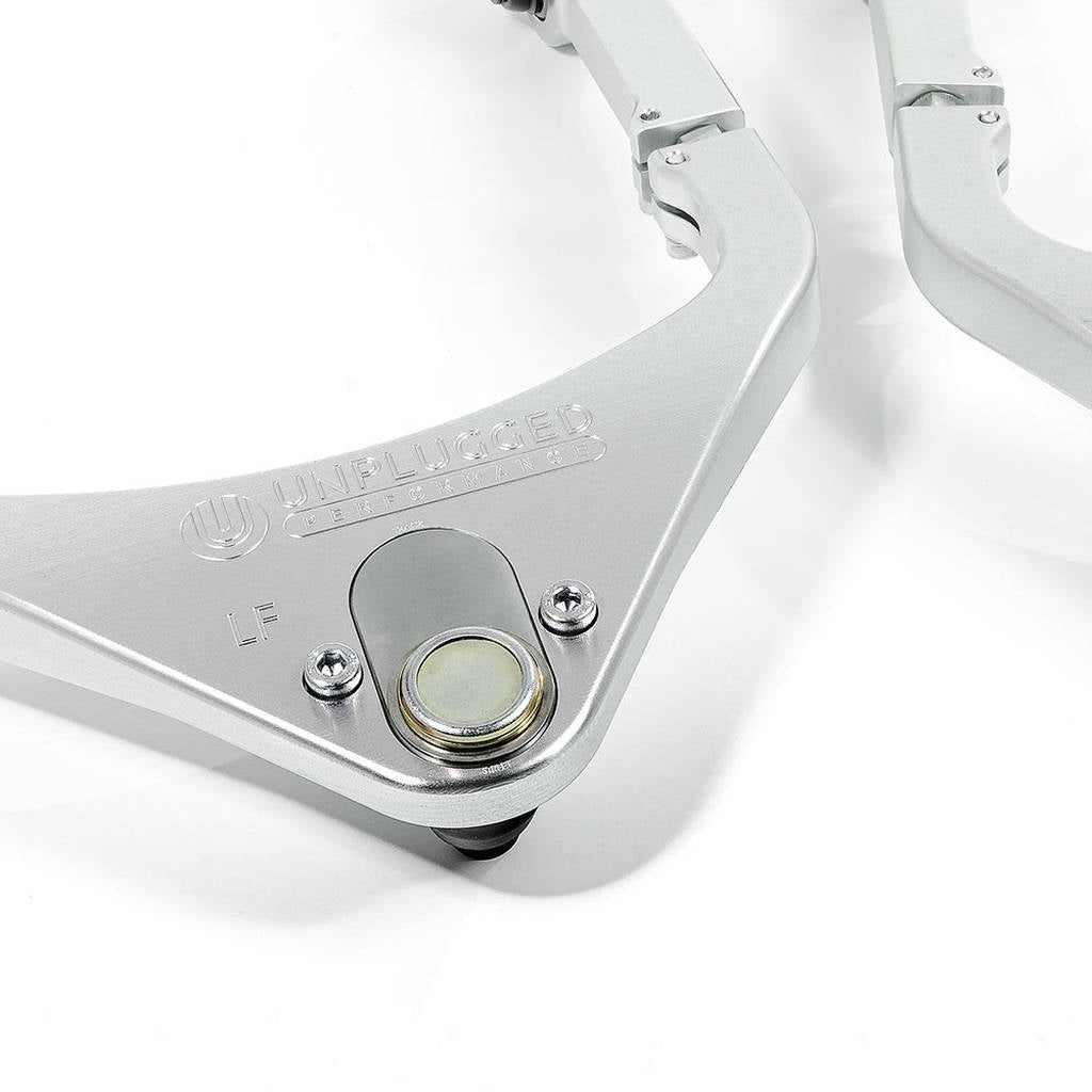 UNPLUGGED PERFORMANCE UP-MS2-102-1.1 Billet Adjustable Front Upper Control Arm Set-Ultimate Edition (FUCA) (Fits Model S 2021+) for TESLA Model S2 2021+ Photo-8