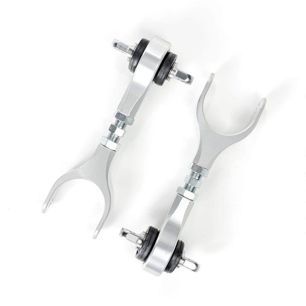 UNPLUGGED PERFORMANCE UP-MSMX2-112-1.1 Billet Adjustable Rear Toe Arm Set (Fits Model S/X 2021+) for TESLA Model S2 / X2 2021+ Photo-1