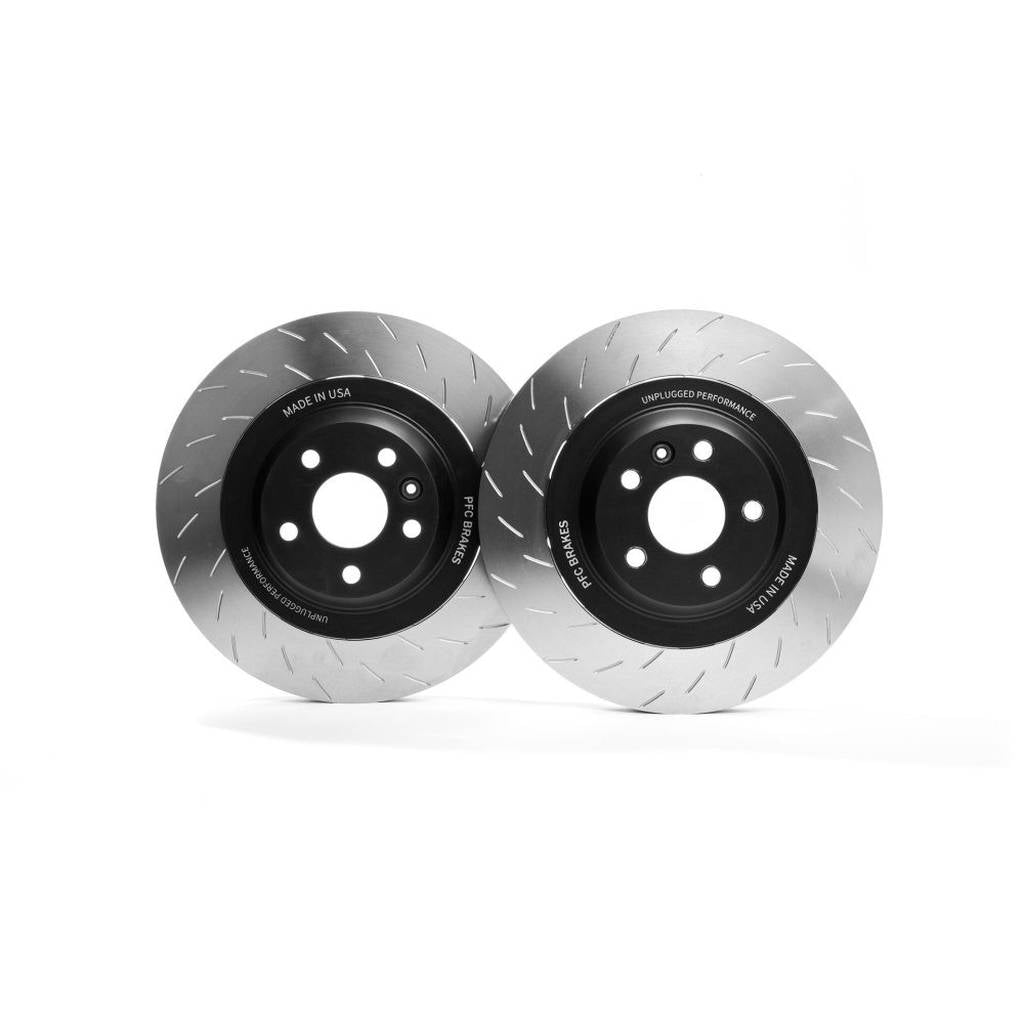 UNPLUGGED PERFORMANCE UP-MSMX2-106-2.1 Replacement: Front Set-UP x PFC Large Sweep Racing/Competition Brake Pads (For UP Rotors) for TESLA Model S2 / X2 2021+ Photo-5