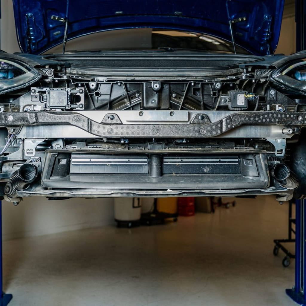 UNPLUGGED PERFORMANCE UP-MS2-130-1.1 Racing Brake Duct Kit (Coming Soon) for TESLA Model S2 2021+ Photo-8