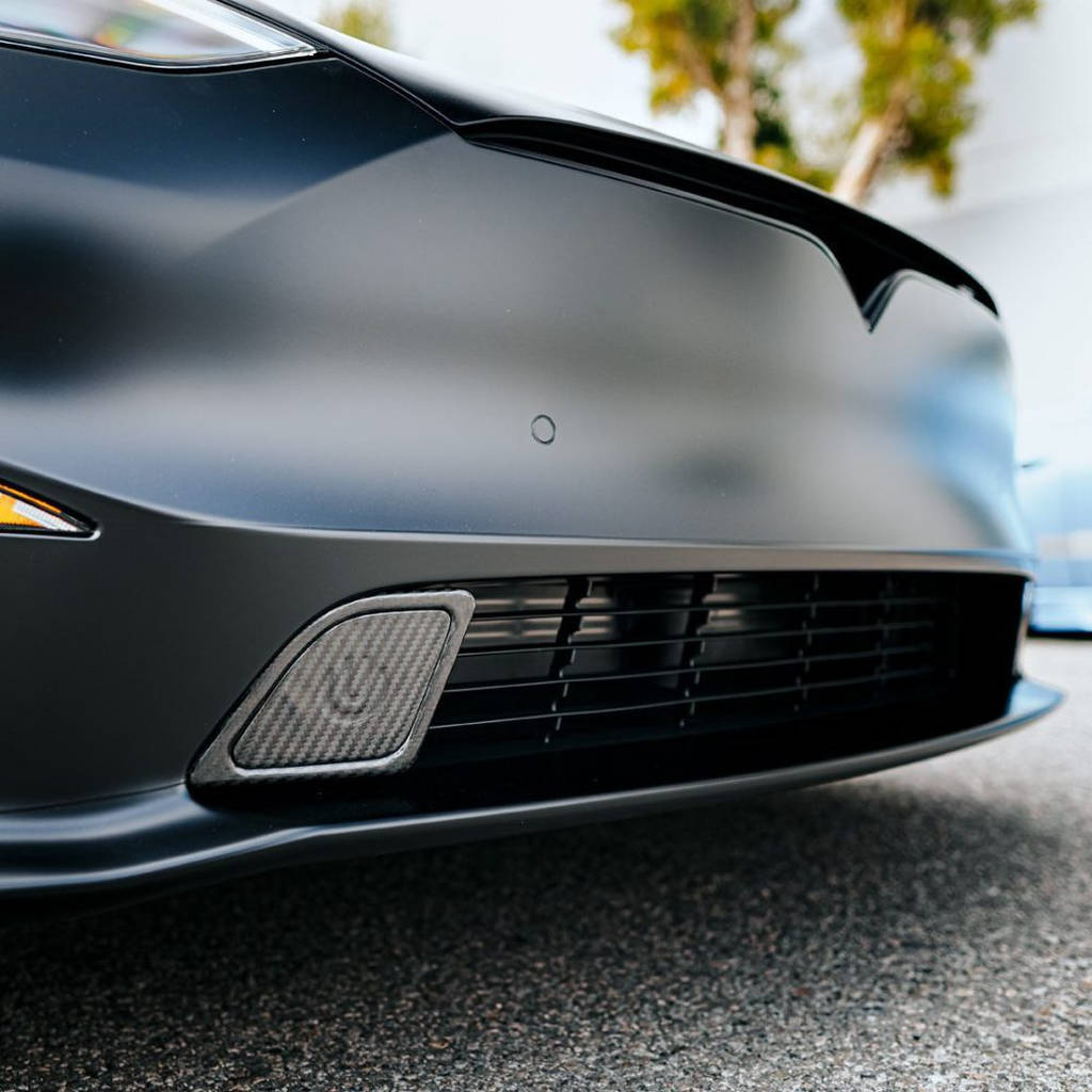 UNPLUGGED PERFORMANCE UP-MS2-130-1.1 Racing Brake Duct Kit (Coming Soon) for TESLA Model S2 2021+ Photo-12