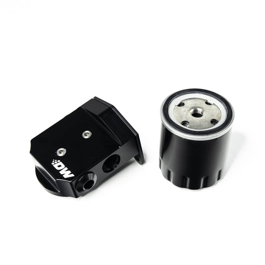 DEATSCHWERKS 8-03-SOF-005K Universal Spin-on Filter Kit with disposable spin-on fuel filter element, 5 micron. E85 compatible. Universal Photo-0