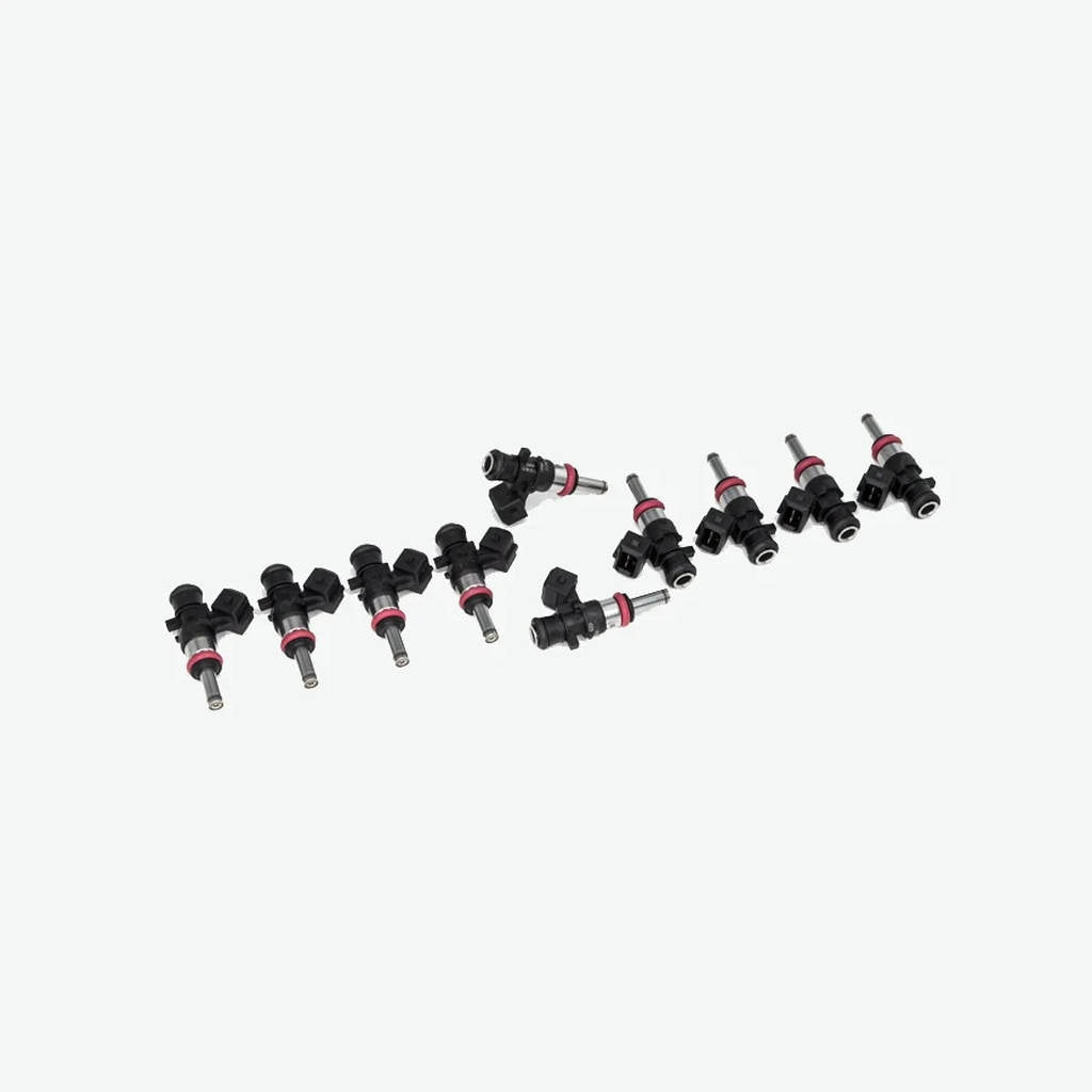 DEATSCHWERKS 16MX-22-1200-10 Set of 10 1200cc Injectors for 2003-10 and 2012-17 Dodge Viper, and 1992-2002 Dodge Viper for top feed conversion Photo-0