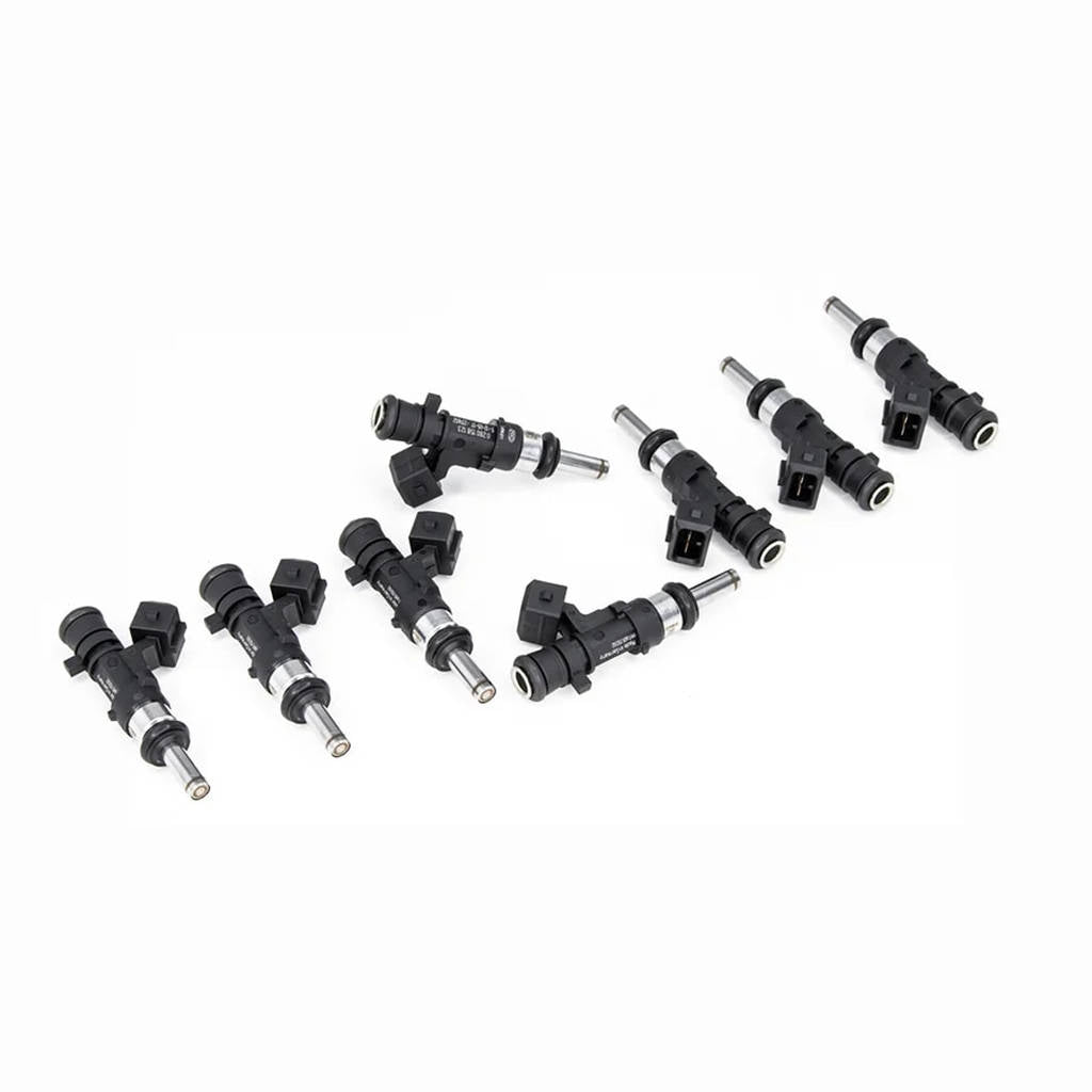 DEATSCHWERKS 17MX-00-0850-8 Set of 8 850cc Injectors for BMW M5 E39 S62 2000-03 and BMW M3 E90/E92/E93 4.0L S65 2008-13 Photo-0