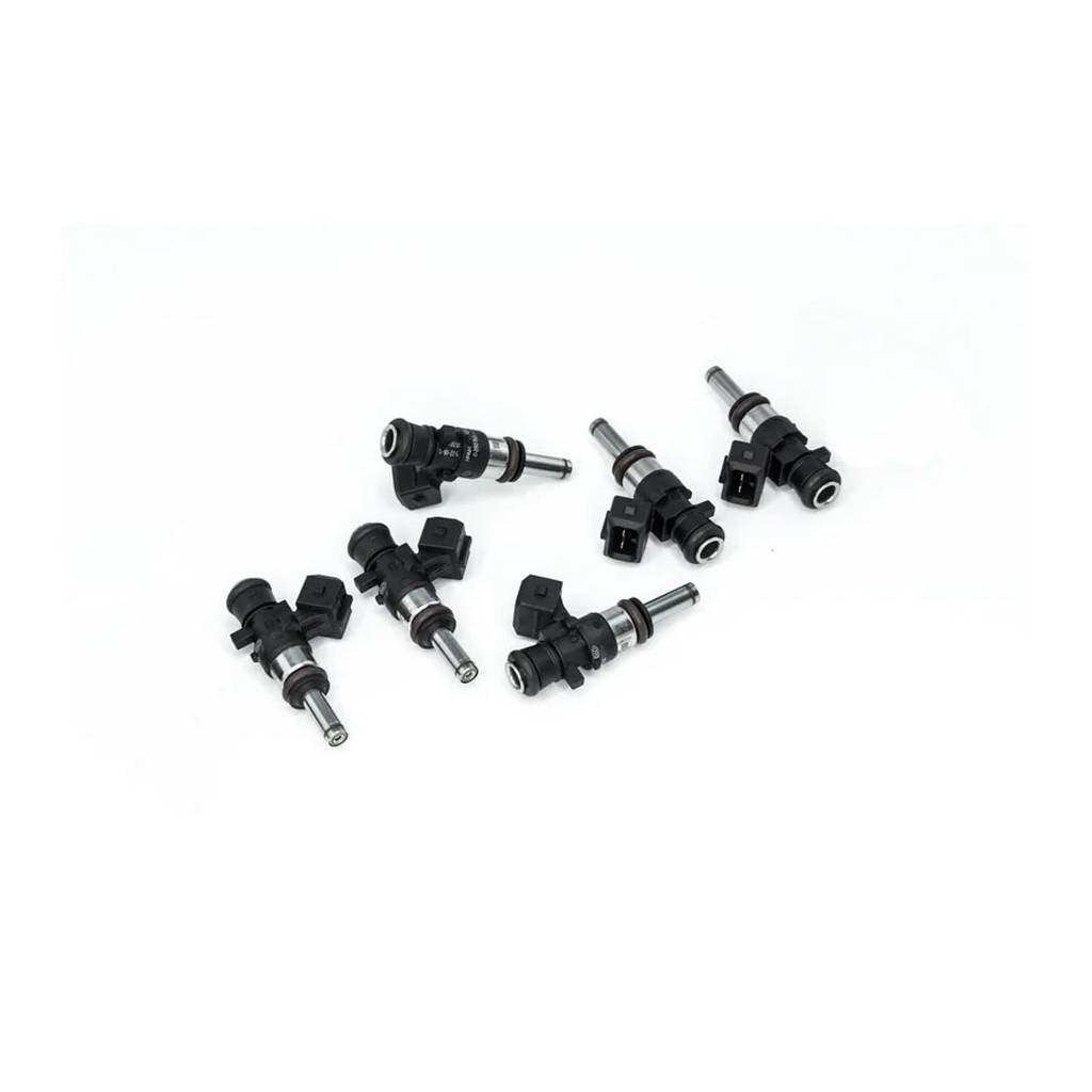 DEATSCHWERKS 16MX-00-1200-6 A Bosch EV14 Universal 40mm compact matched set of 6 injectors 1200cc (extended nozzle) Photo-0