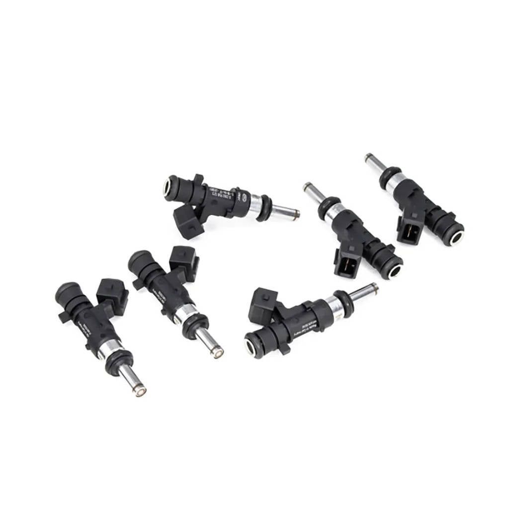 DEATSCHWERKS 17MX-00-1100-6 Set of 6 1100cc Injectors for BMW E46 M52 1998-2000, BMW E90-E93 N52 2007-13 Photo-0